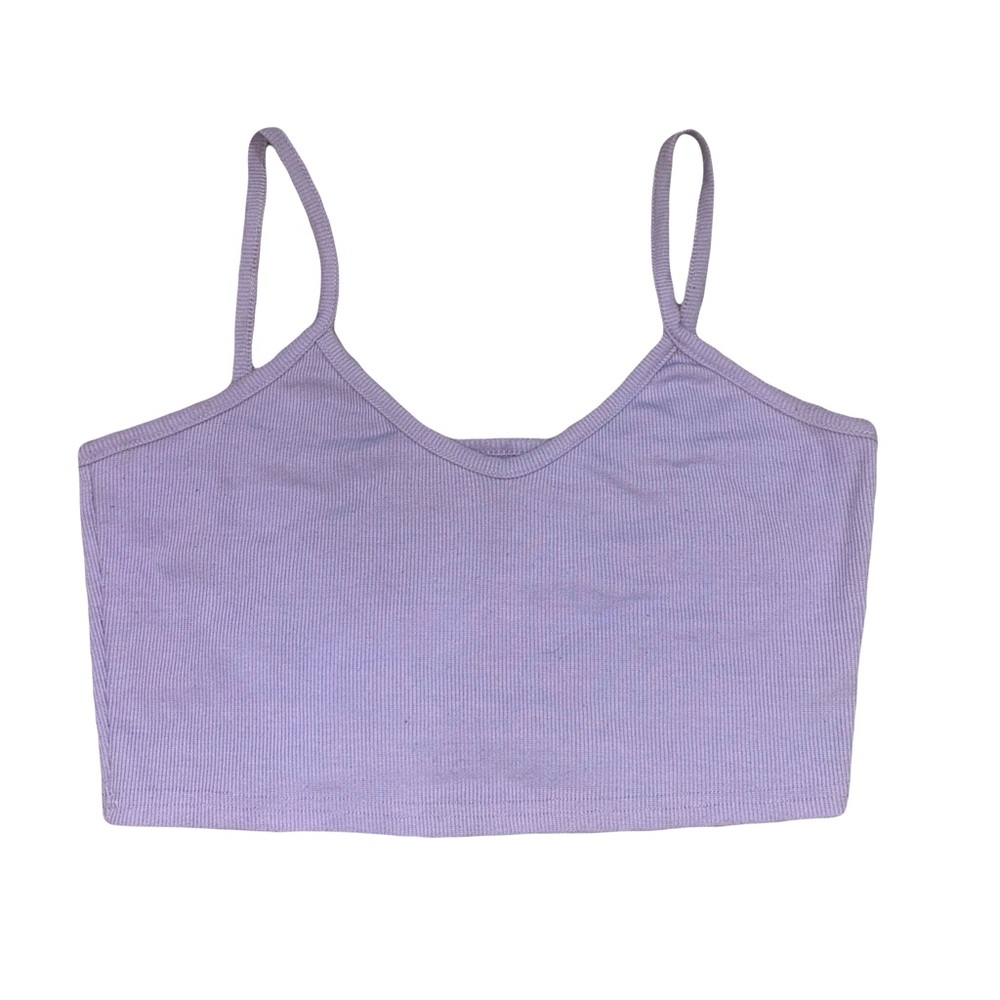 Purple Bandeau with Seamless Design and Soft Stretch